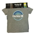 thumbnail image 2 of Hurley Boy's 2 Pack Hoodie & Tee Set (Navy/Grey, 5/6), 2 of 3