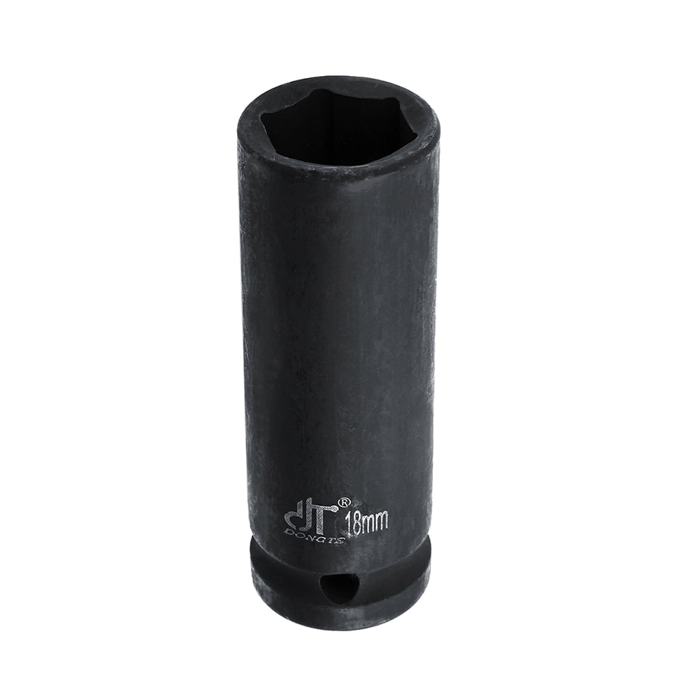 18mm 1/2'' Drive Duty Deep Metric Impact Socket 6 Point Hub Axle Spindle Nut  / 