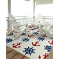 thumbnail image 4 of Bombay Home Indoor/ Outdoor Beachcomber Helm Ivory Rug - 5' x 7'6, 4 of 6