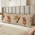 thumbnail image 6 of Picia Cartoon Squirrel Body Pillow Cover - Super Soft Microfiber 20x54 Body Pillow Case - Envelope Closure, Wrinkle, Stain Resistant Body Pillow Cover,Elegant Bedding, 6 of 8