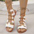 thumbnail image 1 of WILLBEST Sandalias De Mujer Para Playa, Sandalias De Verano Con Hebilla Y Retazos Para Mujer, Sandalias Planas De Cuña, Informales, Ligeras, De Talla Grande, 1 of 7