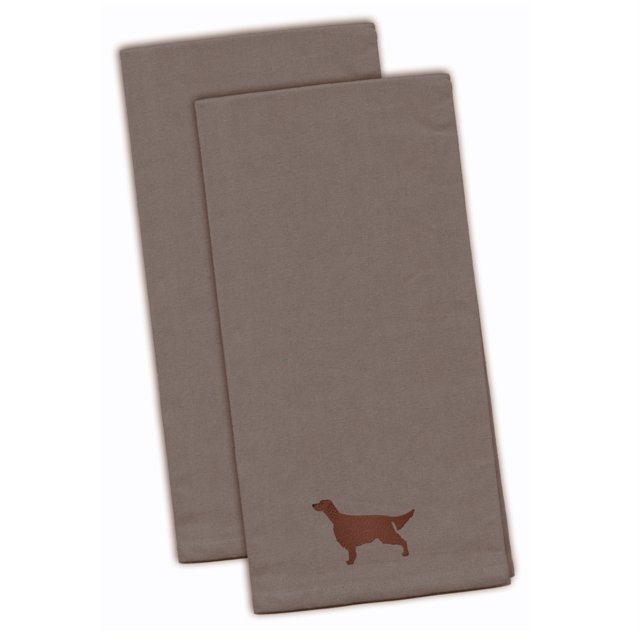 Caroline's Treasures BB3393GYTWE Irish Setter - Toalla de cocina bordada en gris (juego de 2), 28 x 19, multicolor Caroline's Treasures BB3393GYTWE