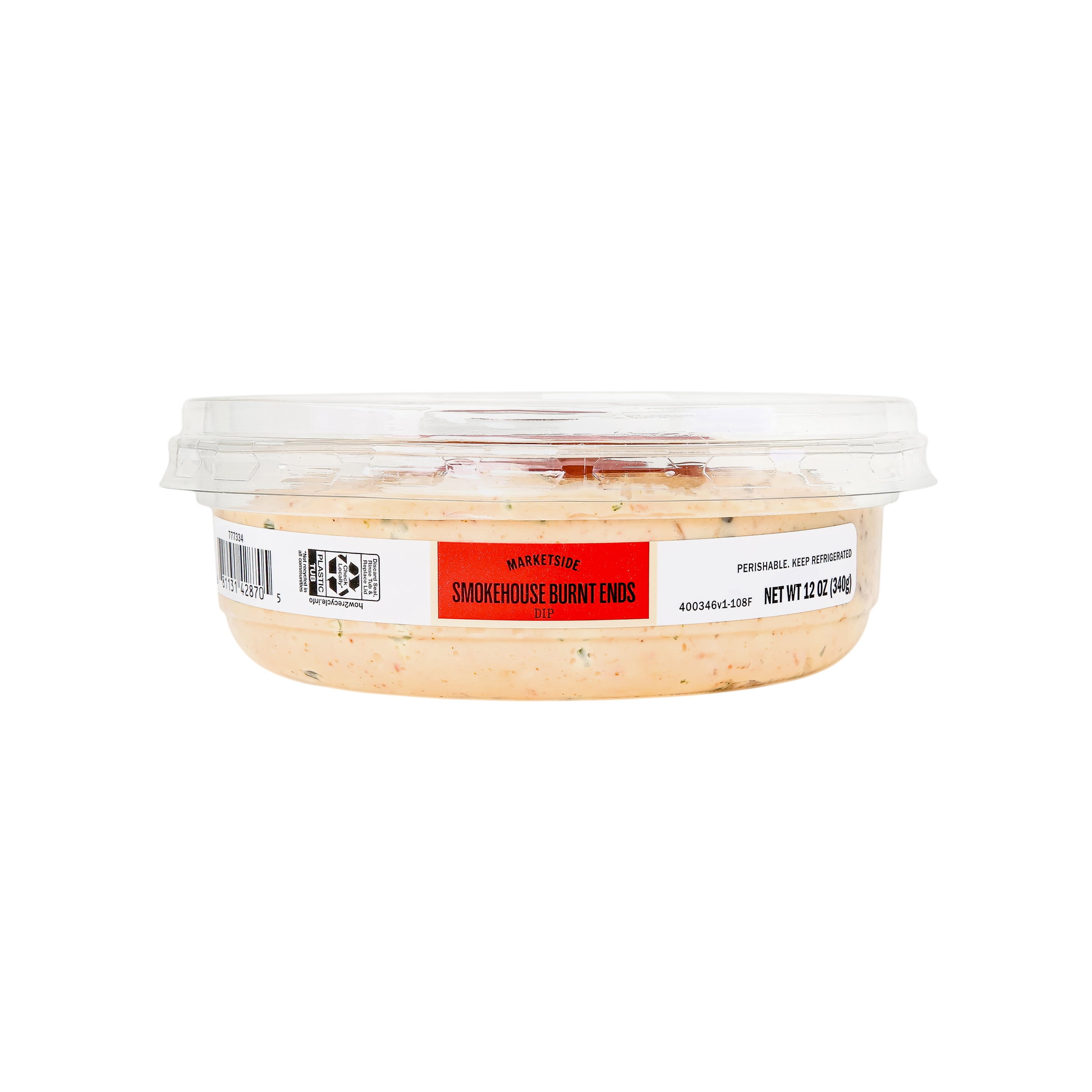 Marketside Smokehouse Burnt Ends Dip, 12 oz, Refrigerated