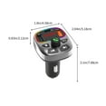 thumbnail image 3 of DPTALR MP3 Player Can Be Inserted Into USB Flash Drive Memory Card QC3.0 Fast Charging Voltage Monitoring Cool Lighting Universal Car Bluetooth For Car Models, 3 of 8
