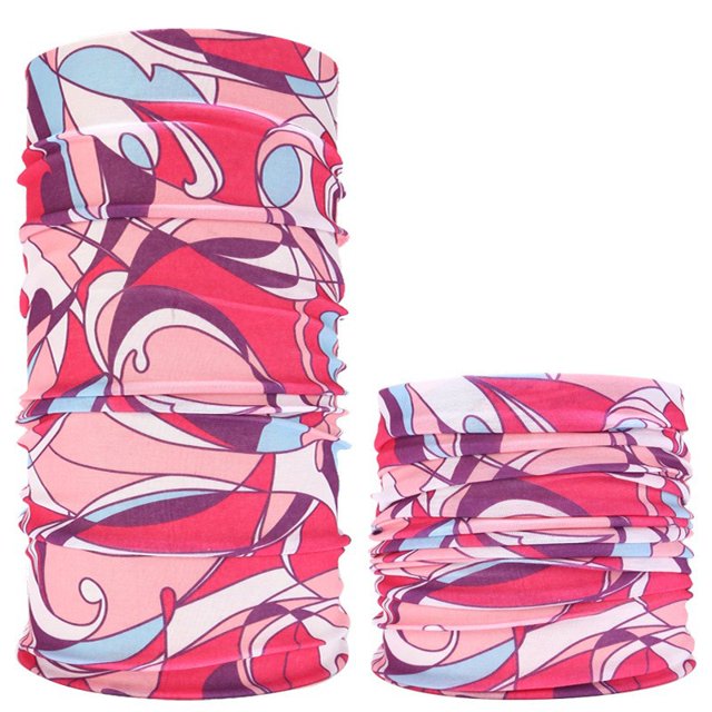 Pañuelo mágico para la cabeza para exteriores, sin costuras, para andar en bicicleta, para hombre y mujer, conjunto de cuello, bufanda absorbente del sudor y resistente al sol, para verano