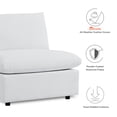 thumbnail image 3 of Modway Commix 5-Piece Sunbrella Outdoor Patio Furniture Sectional, White, 3 of 10