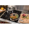 thumbnail image 4 of Black Cube by Frileing Hybrid Quick Release Stainless Steel 11" Saute Pan with Helper Handle and Lid, 4 of 5