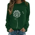 thumbnail image 2 of GZWYHT Grande Vente! Hoodies pour Femmes, Hoodies Graphiques, Sweat à Capuche Imprimé Col Rond, Pull Décontracté à Manches Longues, Blouse Ample, Tenues d'Automne, Vêtements d'Automne, 2 of 4