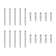 thumbnail image 1 of 10uds Reloj Correa Tubos Pasadores 1,1mm Tubo Diámetro 13mm Pasadores Longitud Acero Inoxidable, 1 of 5