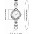 thumbnail image 2 of Reloj, Pulsera Y Collar De Tres Piezas Con Diamantes, 2 of 8