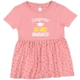 thumbnail image 3 of Inktastic Congrats My Aunt Graduated with Cap Girls Baby Dress, 3 of 5