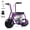 Purple 018A, variant on TOXOZERS 50cc Mini Bike, Gas-Powered Mini Dirt Bike with Extra-Wide Seat,Perfect Gift for Kids 8+,25 MPH & 150 LBS Capacity,Purple