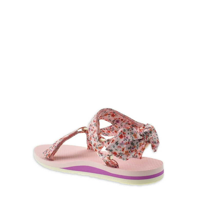 Time and tru floral sandals sale