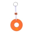 thumbnail image 2 of Funny Floating Keychain Yachting Sailing Fishing Key Chain Float Orange Buoy, 2 of 5