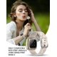 thumbnail image 5 of Correa de reloj Minyee de silicona grabada con estampado floral para Fitbit Versa 4, 5 of 6