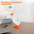 thumbnail image 3 of 6 Inch Desk Goose Desktop Goose Statue Goose Key Holder Funny Goose Decor for Office Table or Home Decorations Idea, 3 of 5