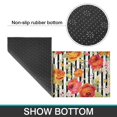 thumbnail image 6 of Pioneer Flower Floral Print Pattern Kitchen Rugs Sets Of 2,Anti Fatigue Kitchen Mat Rugs Non Slip Washable,Decorative Kitchen Floor Mats for Kitchen,Sink,Laundry,17"x30"+17"x47", 6 of 7