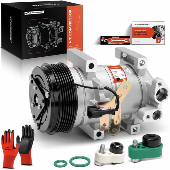 A-Premium Air Conditioner AC Compressor with Clutch Compatible with Subaru Forester 2.5L 2011-2013