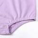thumbnail image 4 of Body De Bebé Canastilla Onesies Para Niños Pequeños Otoño Primavera Niñas Niños Lindo Mameluco Manga Larga Botón Sudadera Monos Púrpura Odeerbi LM103-2595, 4 of 8