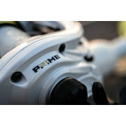 Abu Garcia Prime Baitcast Combo, 7 Medium Heavy, White, Right-Handed