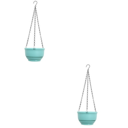 2 Pieces Self Watering Hanging Planters Flowerpot