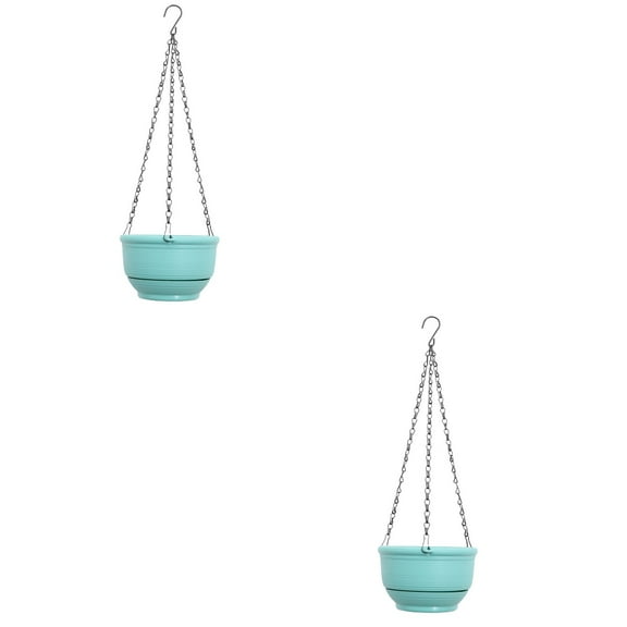 2 Pieces Self Watering Hanging Planters Flowerpot