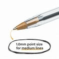 thumbnail image 5 of BIC Cristal Xtra Smooth Black Ballpoint Pens, Medium Point 1.0mm, 500-Count Pack, 5 of 8