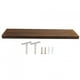 thumbnail image 1 of Estante flotante de madera para montaje en pared - 50x14x2cm - Organizador de almacenamiento para el hogar, 1 of 10