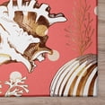 thumbnail image 3 of Addison Rugs Indoor/ Outdoor Surfside Coral Shells Washable Rug New Peach - 2'3" x 7'6", 3 of 5
