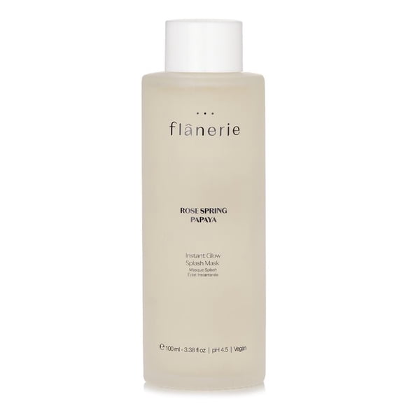 Máscara facial Flanerie Instant Glow Splash Mask Vegan