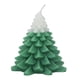 thumbnail image 3 of Velas con forma de árbol de Navidad, exquisitas decoraciones de mesa perfumadas, velas navideñas para dormitorio, habitación, blanco y verde, 3 of 5