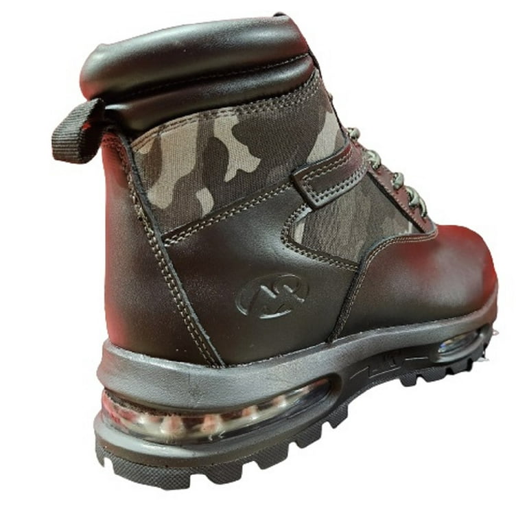 Mountain Gear Mens Crosbey Camo Boot Adult Black 9 M US