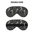 thumbnail image 2 of Fuzoiu Retro Skeleton Dancing On Halloween Party Print Sleep Masks,Eye Masks with Adjustable Strap for Sleeping,Night Eye Shade for Women Men,Eye Cover for Full Night's Sleep, Travel and Nap, 2 of 7