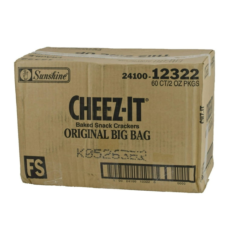 Cheez-It Original Baked Snack Crackers, 2410012322 (97567