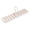 Beige, variant on 10 Slot Tie Belt Scarf Rack Organizer Sturdy Plastic Closet Wardrobe Space Saver, Beige (12 x 2.87 x 5.51 inches / 30.5 x 7.3 x 14 cm)