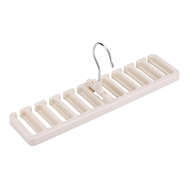 Organizador de cinturones Jadeshay con 10 ranuras color Negro