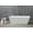 White Matte, variant on ALFI brand AB9952 67" White Rectangular Solid Surface Smooth Resin Soaking Bathtub