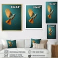 thumbnail image 2 of Designart "Modern Avian Assembly" Animals Bird Picture Framed Canvas Art Print, 2 of 5