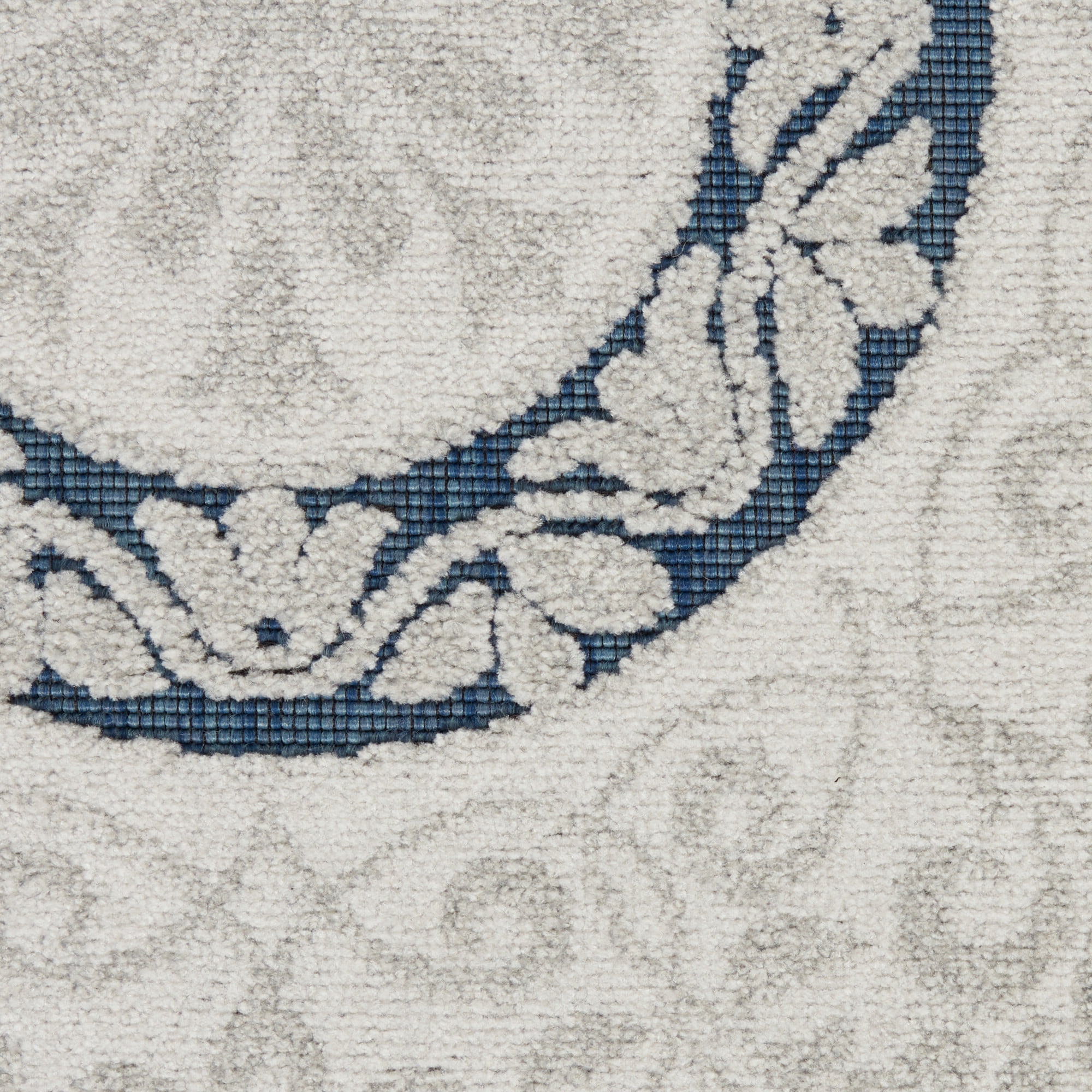 Nourison Calobra Modern Blue 5'3" x 7'3" Area Rug, (5x7)