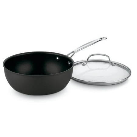 

Cuisinart 635-24 Chef s Classic Nonstick Hard-Anodized 3-Quart Chef s Pan wit...