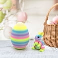 thumbnail image 6 of dajkiuy Easter Eggs with Bunny Inside, Bunny Egg Easter Basket Stuffers Gifts for Adults, Easter Surprise Rabbit Eggs, 6 of 7