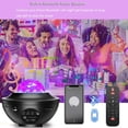 thumbnail image 3 of Star Projector  Galaxy Projector with Remote Control  3 in 1 Night Light Projector with LED Nebula Cloud/Moving Ocean Wave for Kid Baby  Built-in Music Speaker  Voice Control, 3 of 9