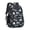 Black White Dinosaurs, variant on Black Cartoon Dinosaurs Skeletons Boxes Cute School Backpack Bag with Padded Back and Adjustable Shoulder Straps 16.9 X 12.6 X 5.9 Inches
