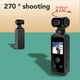 thumbnail image 5 of Cámara de Acción Portátil, Videocámara de Bolsillo 4K HD con Rotación de 270° y WiFi para Grabar Vlogs de Viajes, Resistente Al Agua., 5 of 7