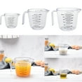 thumbnail image 3 of Plastic Measuring Cups Multi Measurement Baking Cooking Tool Liquid Measure Jug Container, 3 of 9