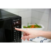 Panasonic 1.2 Cu. Ft. 1200W Genius Sensor Countertop Microwave Oven with Inverter Technology in Black