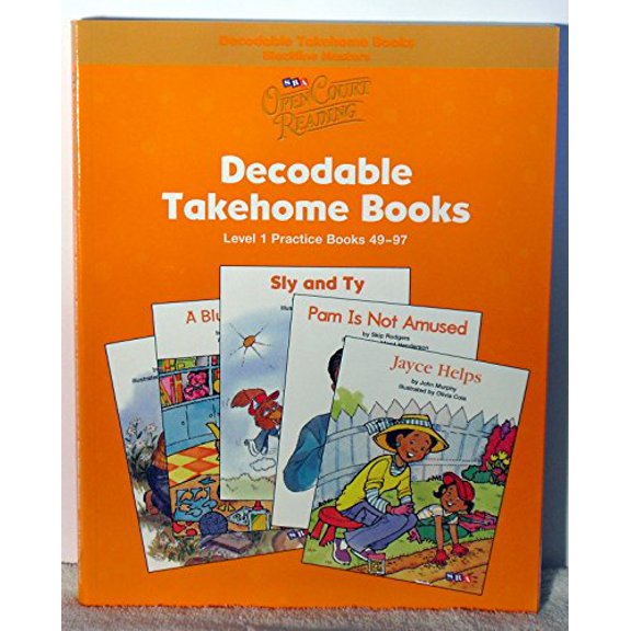 Pre-Owned Open Court Reading - Practice Decodable Takehome Blackline Masters (Books 49-97 )(1 Workbook of 48 Stories) - Grade 1, 9780075723127, 0075723123, Paperback,