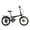 Black, variant on ROCKBROS SKN Folding Bike 20" Sports City Racing Bike Hight-Carbon Steel 7-speed SHIMANO SL-RV300 Mechanical Disc Brakes Folding Bicycle