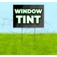 thumbnail image 1 of Window Tint (18" x 24") Yard Sign, Includes Metal Step Stake, 1 of 6