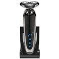 thumbnail image 3 of Electric Shaver Razor For Men Rechargeable 100% Waterproof Rotary For Shaving With Nose Trimmer Sideburns Trimmer Face Cleaning Brush, 3 of 8